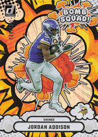 2025 Donruss Football Bomb Squad Holo 088/199 Jordan Addison #BS-JAN