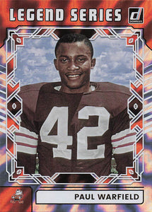 2025 Donruss Football The Legends Series Paul Warfield #TLS-PWA