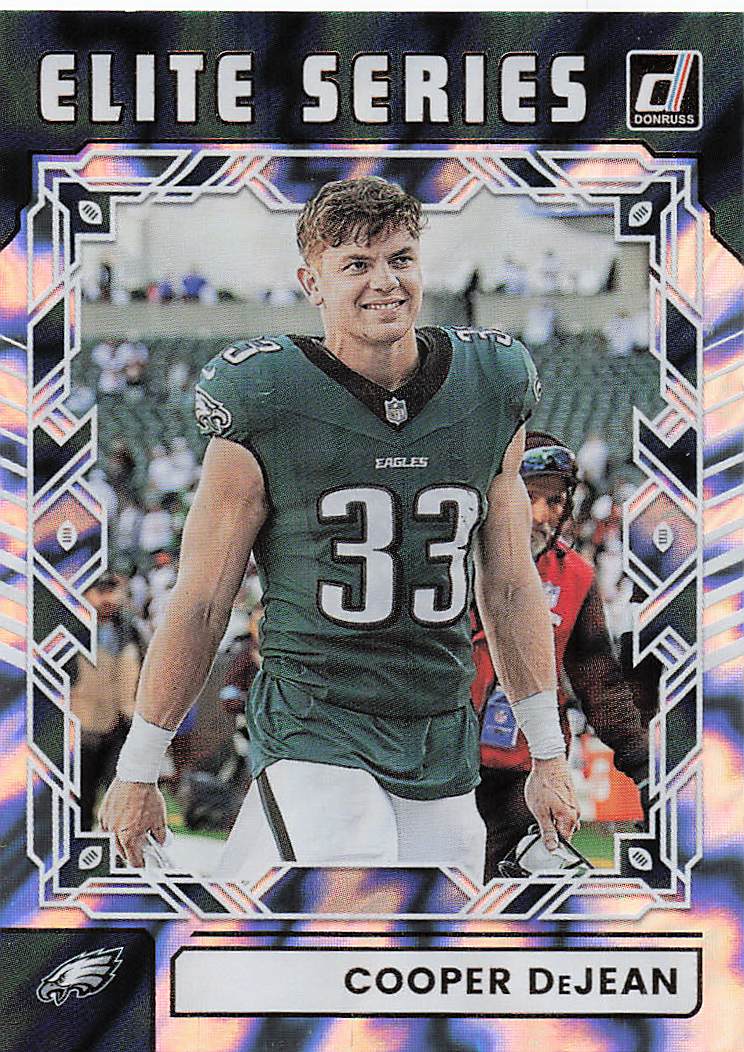 2025 Donruss Football The Elite Series Cooper DeJean #TES-CDE