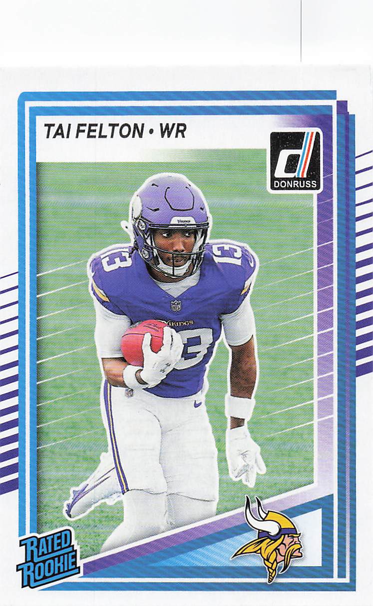 2025 Donruss Football Tai Felton #331 Rookie