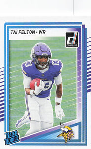 2025 Donruss Football Tai Felton #331 Rookie