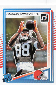 2025 Donruss Football Harold Fannin Jr. #373 Rookie