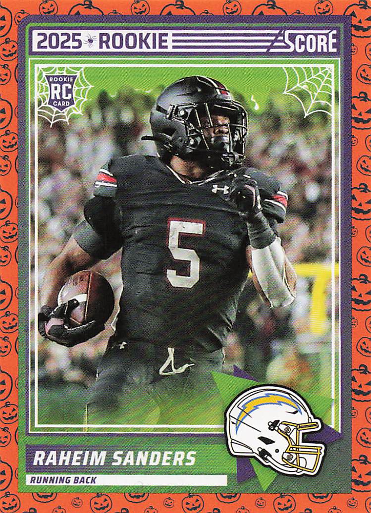 2025 Score-A-Treat Football Raheim Sanders #45 Rookie