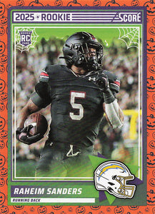 2025 Score-A-Treat Football Raheim Sanders #45 Rookie