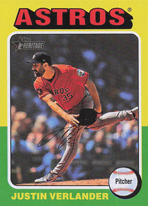 2024 Topps Heritage Baseball Justin Verlander #534
