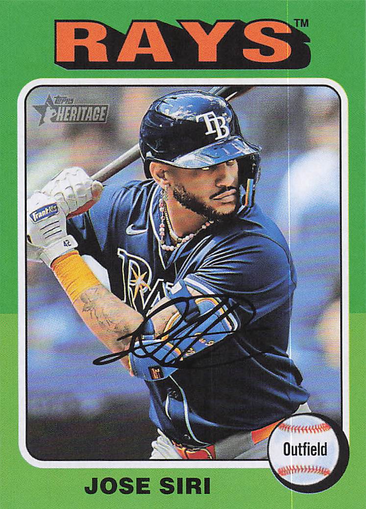 2024 Topps Heritage Baseball Jose Siri #664