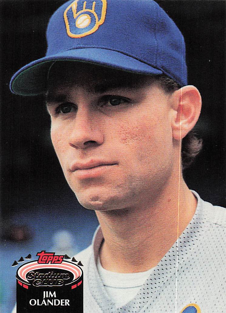 1992 Stadium Club Baseball Jim Olander #274 Rookie