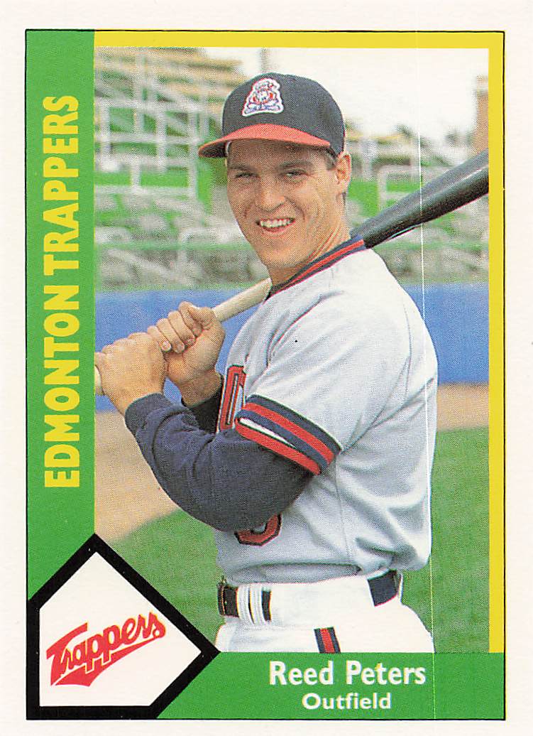 1990 CMC Baseball Reed Peters #494