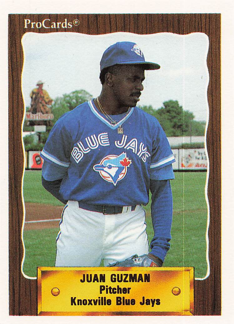 1990 CMC Baseball Juan Guzman #814
