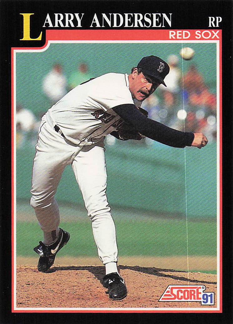 1991 Score Baseball Larry Andersen #848
