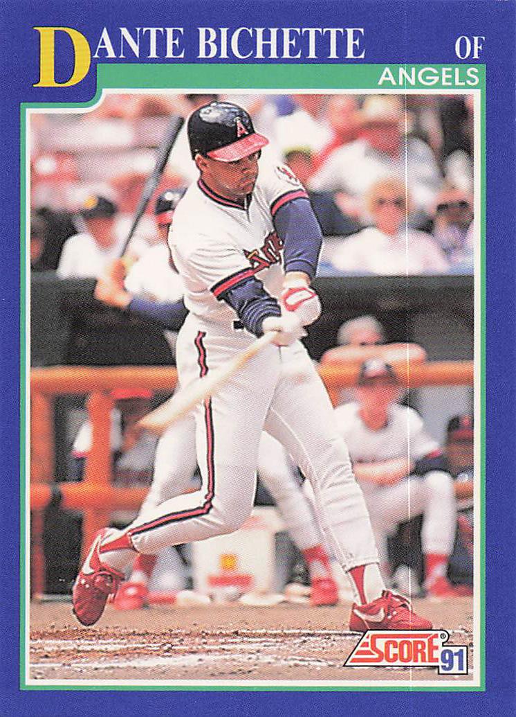 1991 Score Baseball Dante Bichette #463