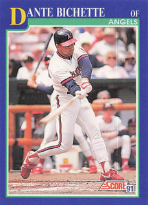 1991 Score Baseball Dante Bichette #463