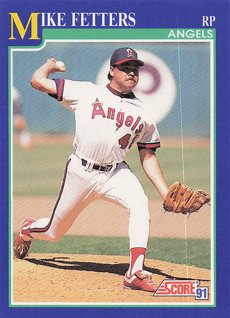 1991 Score Baseball Mike Fetters #497