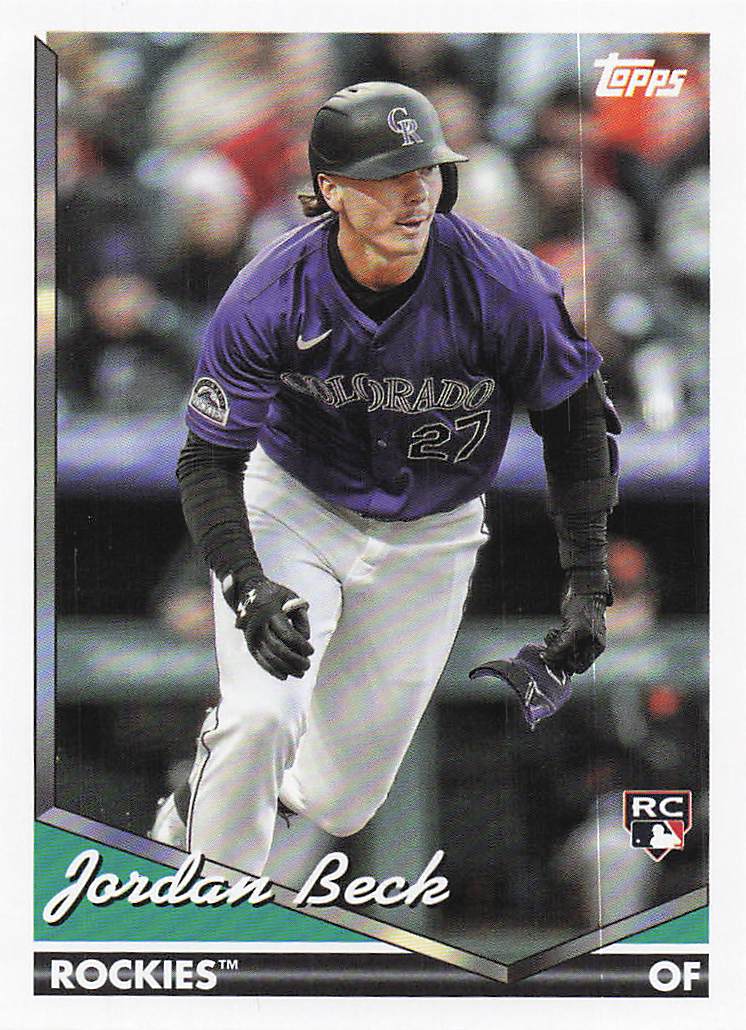2024 Topps Archives Baseball Jordan Beck #273 Rookie