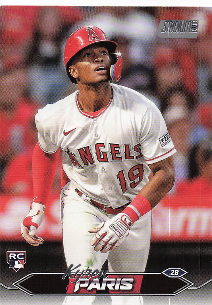 2024 Stadium Club Baseball Kyren Paris #63 Rookie