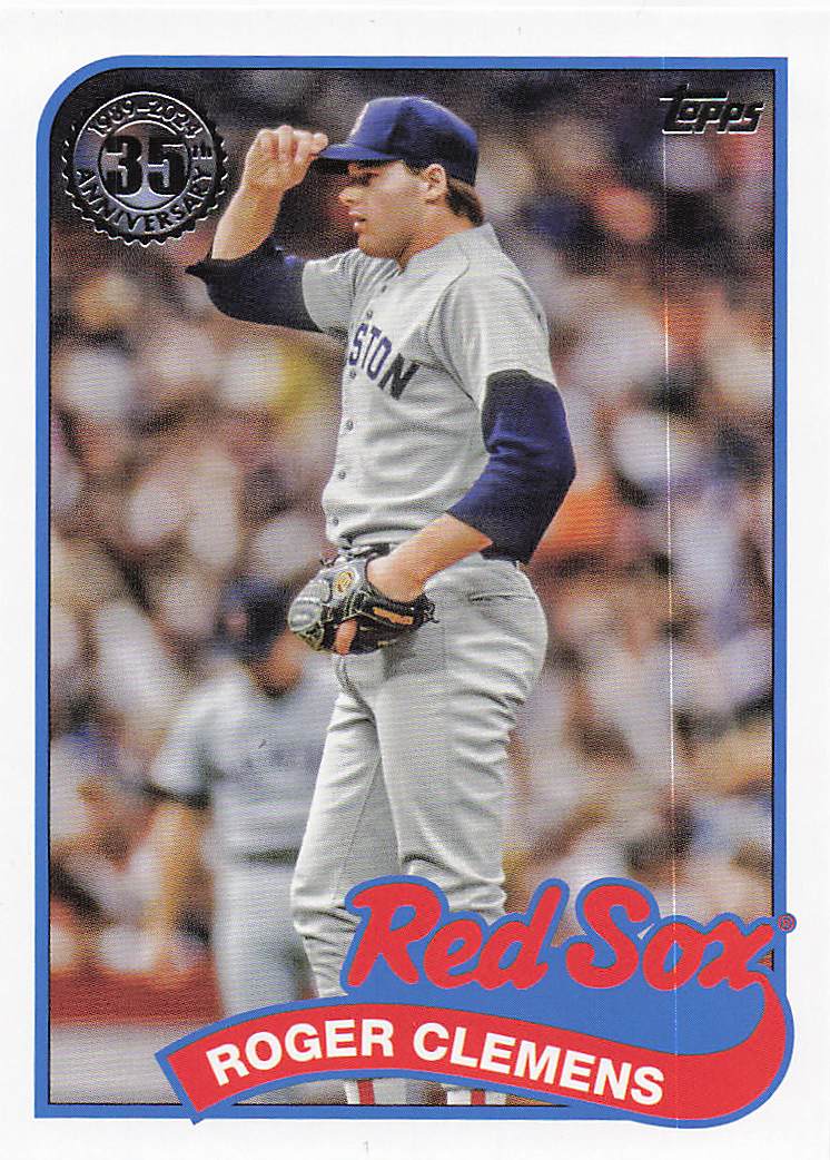 2024 Topps Update Baseball 1989 Topps Baseball Roger Clemens #89US-19