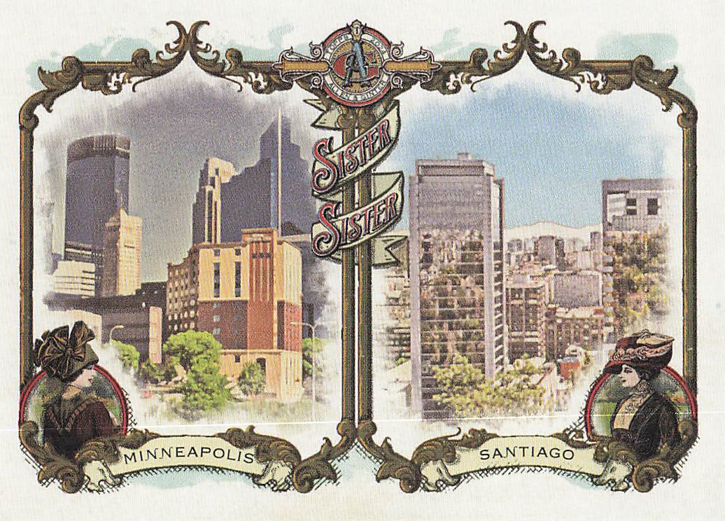 2024 Topps Allen & Ginter Baseball Sister Sister Minneapolis / Santiago #SS-12