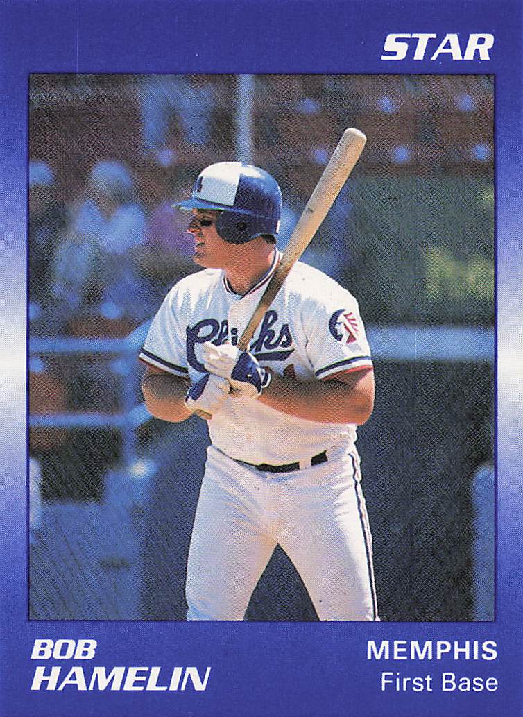 1989 Star Baseball Bob Hamelin #42