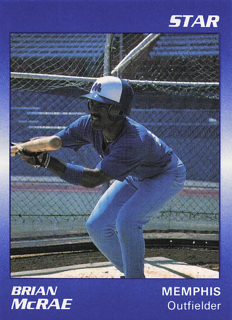1989 Star Baseball Brian McRae #44