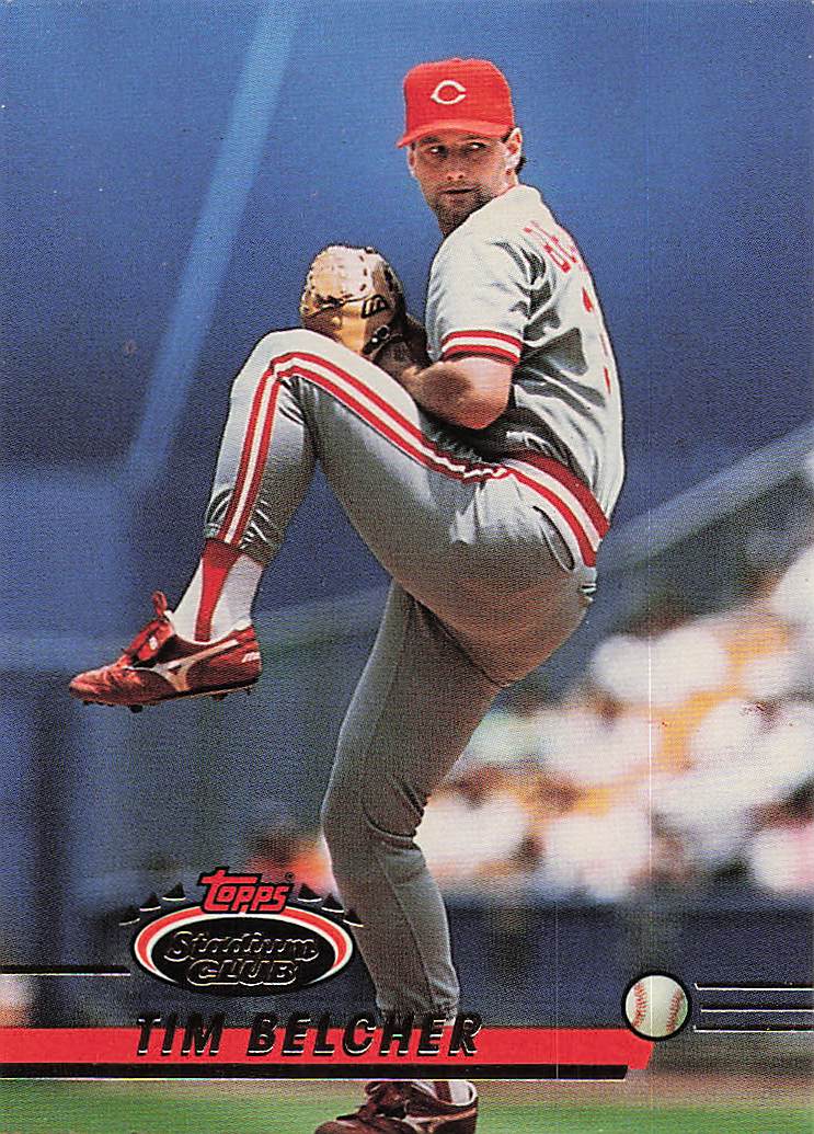 1993 Stadium Club Baseball Tim Belcher #9