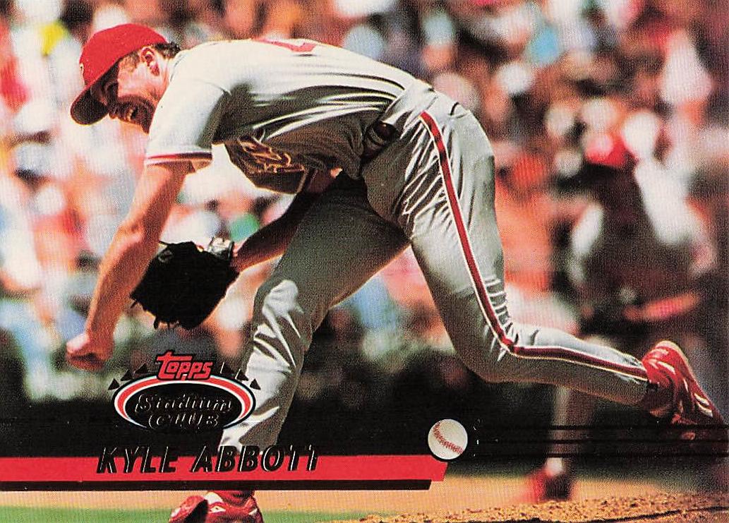 1993 Stadium Club Baseball Kyle Abbott #201