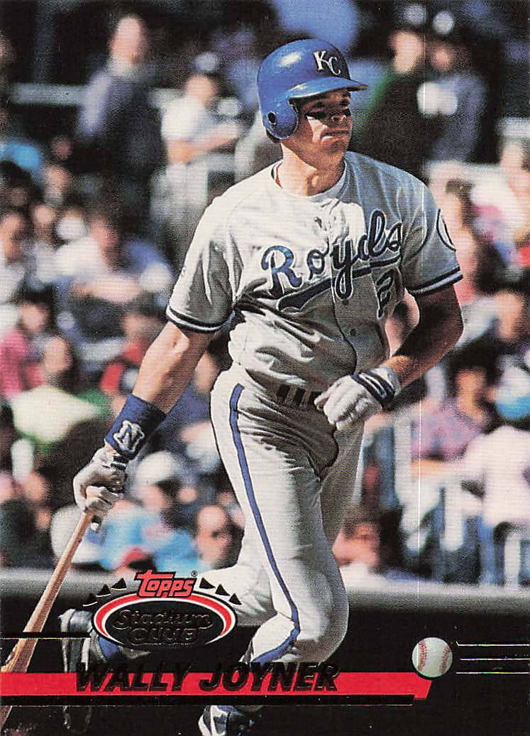 1993 Stadium Club Baseball Wally Joyner #537