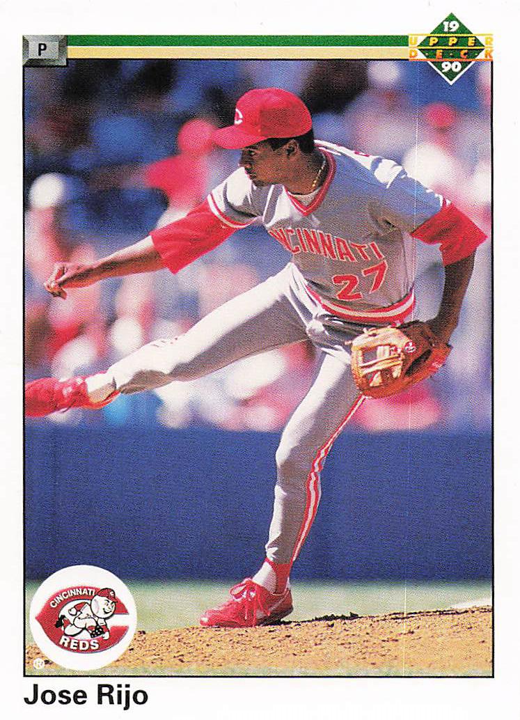 1990 Upper Deck Baseball Jose Rijo #216