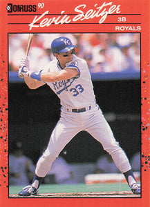 1990 Donruss Baseball Kevin Seitzer #85