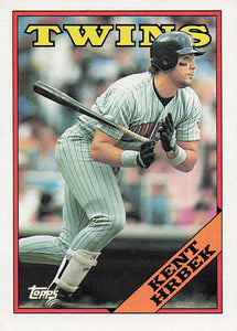 1988 Topps Baseball Kent Hrbek #45