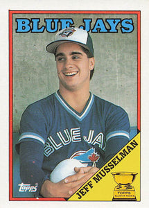 1988 Topps Baseball Jeff Musselman #229