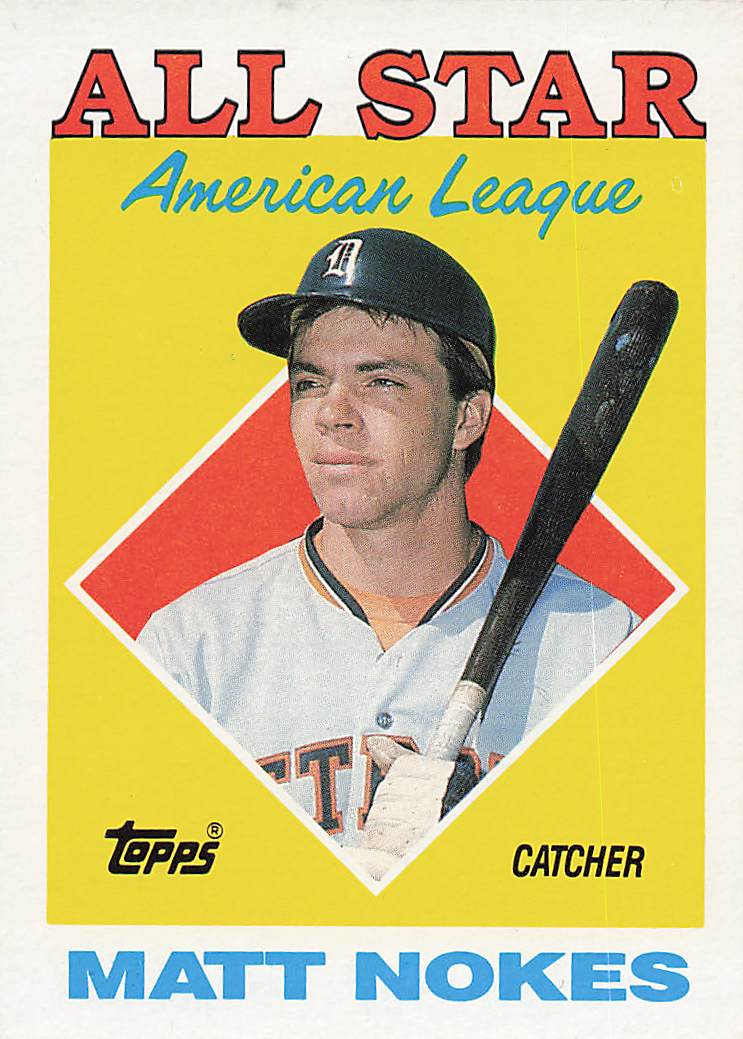 1988 Topps Baseball Matt Nokes #393