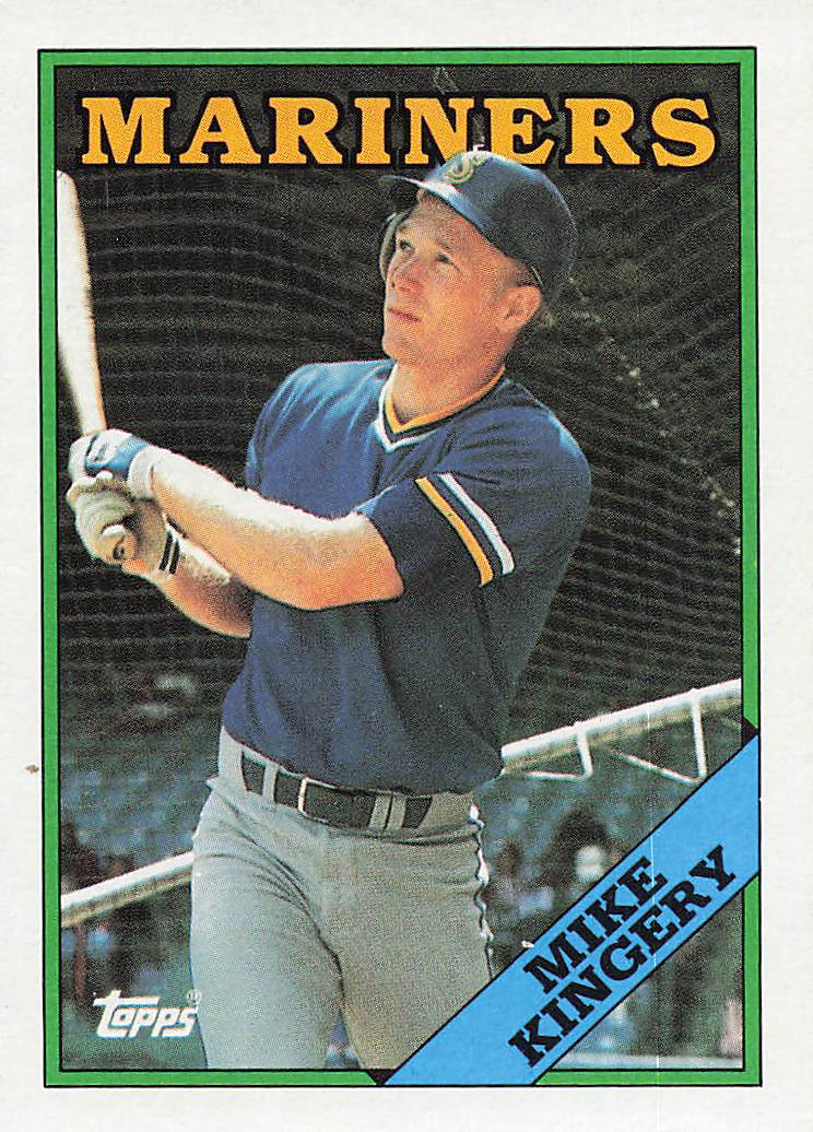 1988 Topps Baseball Mike Kingery #532
