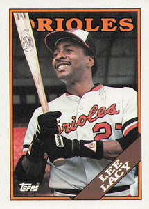 1988 Topps Baseball Lee Lacy #598