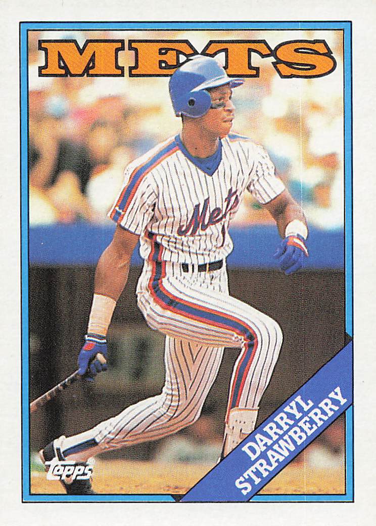 1988 Topps Baseball Darryl Strawberry #710