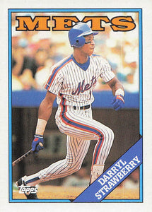 1988 Topps Baseball Darryl Strawberry #710