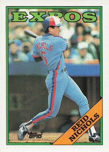 1988 Topps Baseball Reid Nichols #748