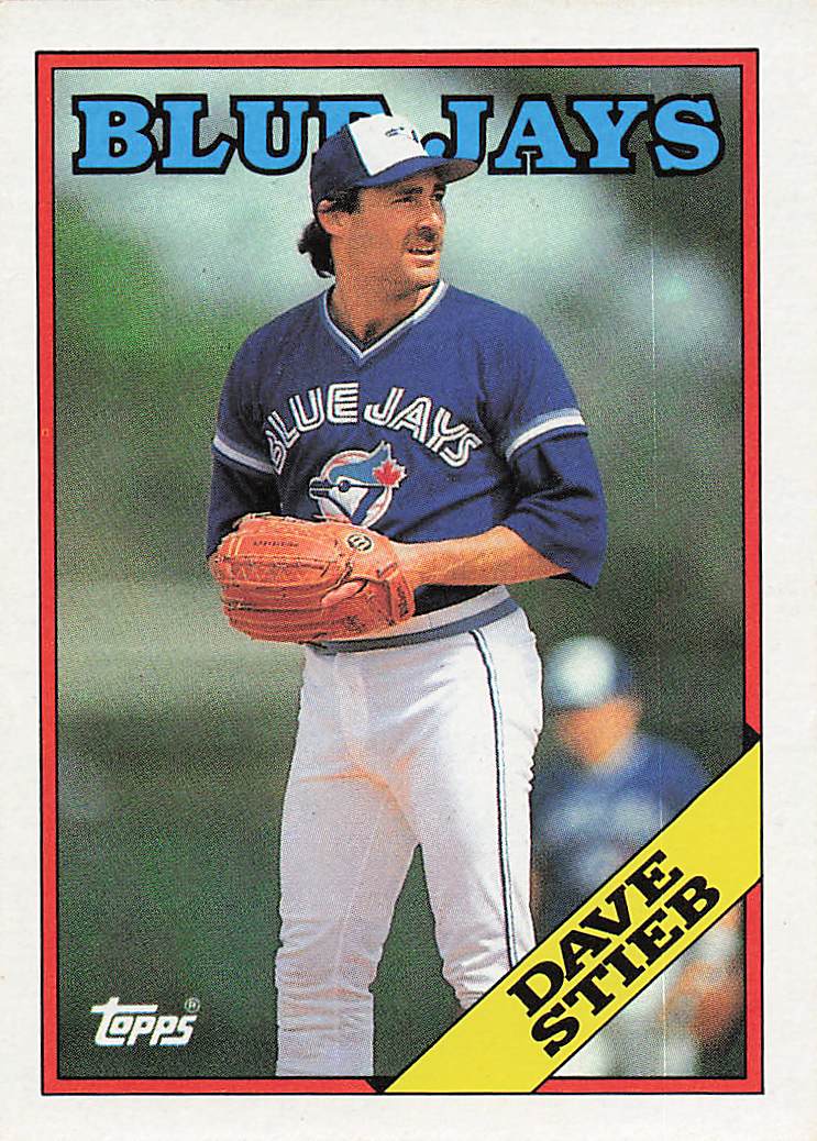 1988 Topps Baseball Dave Stieb #775