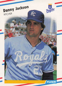 1988 Fleer Baseball Danny Jackson #261