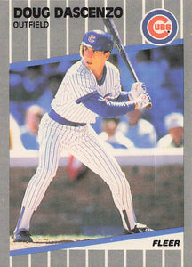 1989 Fleer Baseball Doug Dascenzo #420