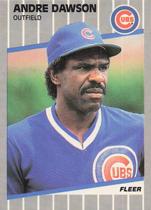 1989 Fleer Baseball Andre Dawson #422
