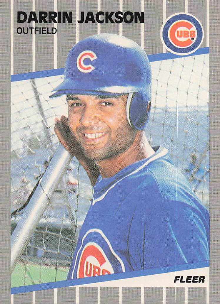1989 Fleer Baseball Darrin Jackson #428
