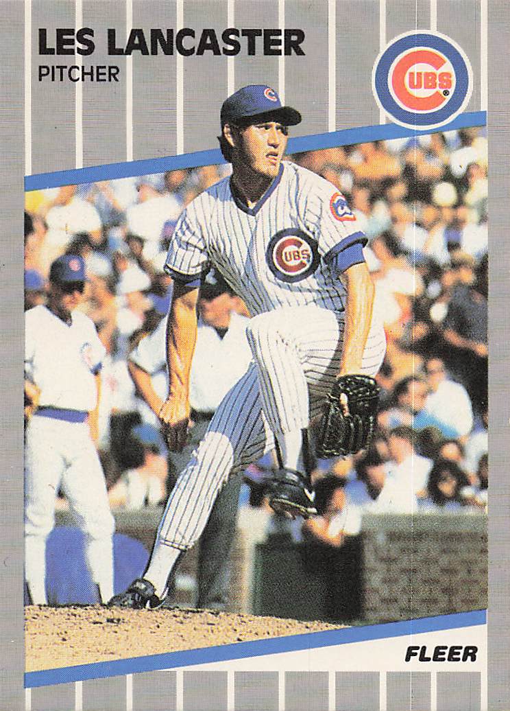 1989 Fleer Baseball Les Lancaster #429