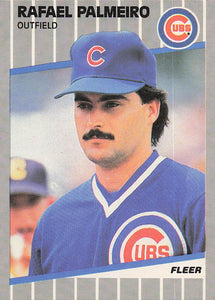 1989 Fleer Baseball Rafael Palmeiro #434