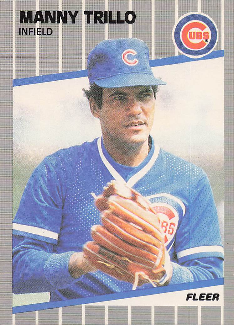 1989 Fleer Baseball Manny Trillo #440a