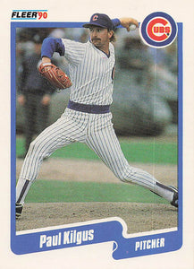 1990 Fleer Baseball Paul Kilgus #34