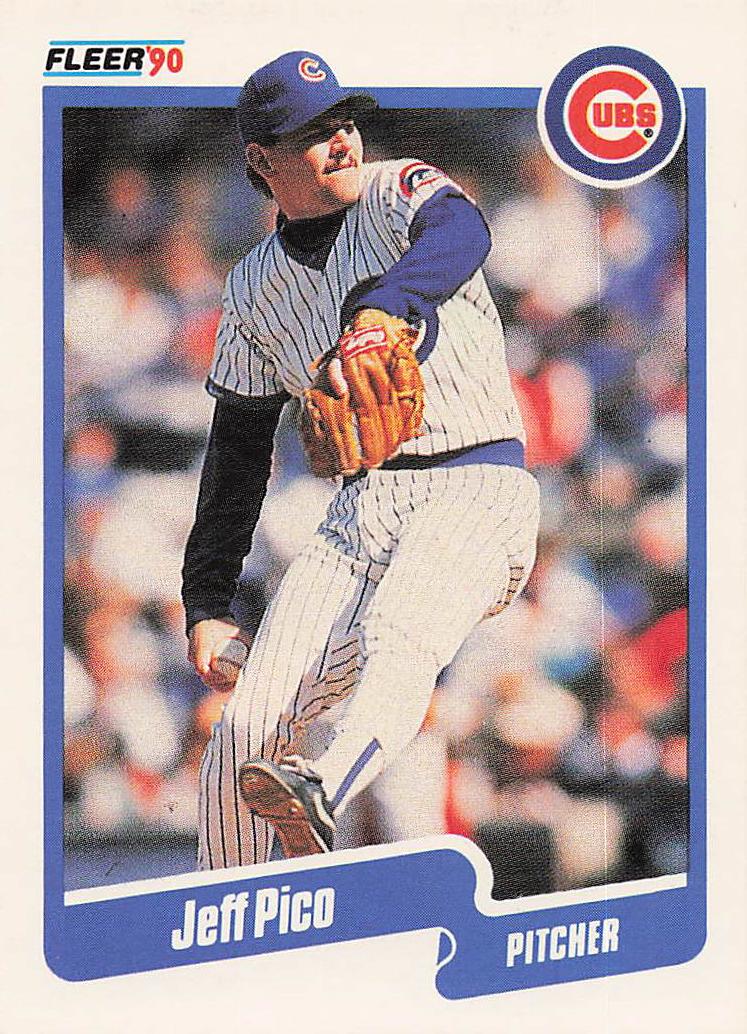 1990 Fleer Baseball Jeff Pico #39