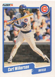 1990 Fleer Baseball Curt Wilkerson #46