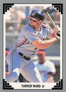 1991 Leaf Baseball Turner Ward #449 Rookie