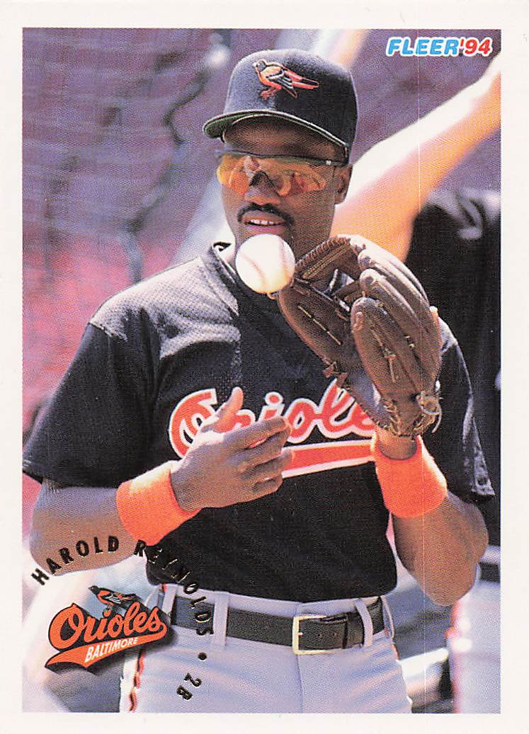 1994 Fleer Baseball Harold Reynolds #17