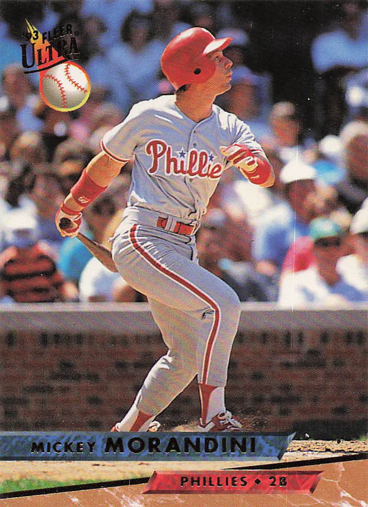 1993 Fleer Ultra Mickey Morandini #91